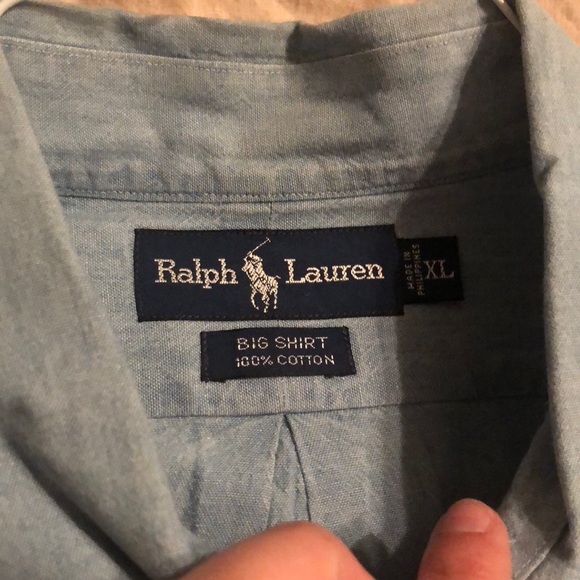 Lot of 2 Ralph Lauren Shirts Size XL - Picture 2 of 3